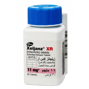 XELJANZ 11 MG XR ( TOFACITINIB ) 30 TABLETS